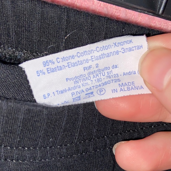 Leggings with white stripes at ankles - Picture 5 of 5